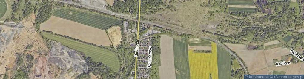 Zdjęcie satelitarne Grenadierów ul.